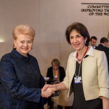 D. Grybauskaitė: Lietuva šiemet turėtų būti pakviesta į EBPO