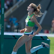 A. Palšytė pateko į olimpiados šuolių į aukštį rungties finalą