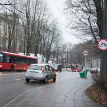 Kauno centre keisis automobilių ir dviračių eismas