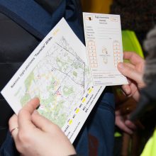 Į naktinį žygį partizanų takais leidosi daugiau nei 1,2 tūkst. žygeivių 