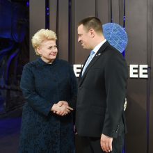 Lietuvos prezidentė ragina ES sukurti kibernetinio saugumo pajėgas