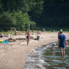 Kauno paplūdimių spindesys ir skurdas