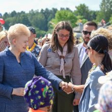 D. Grybauskaitė linki skautams pritraukti dar daugiau jaunimo