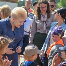 D. Grybauskaitė linki skautams pritraukti dar daugiau jaunimo