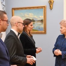 „Už saugią Lietuvą“ ženkleliai – naujiems ambasadoriams