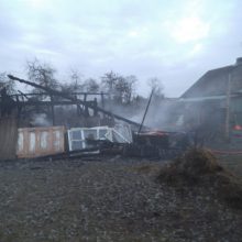 Kretingos rajone per gaisrą žuvo žmogus