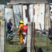 Per sprogimus pirotechnikos sandėlyje Meksikoje žuvo 24 žmonės
