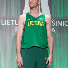 Lietuvos vyrų krepšinio rinktinei – ypatinga apranga