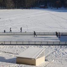 Vingio parke – čiuožimo ir ledo ritulio pamokos