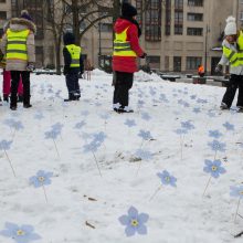 V. Landsbergiui įteiktas „Neužmirštuolės“ medalis