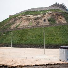 Geologai kritikuoja pastangas išgelbėti Gedimino kalną: nieko nedaroma