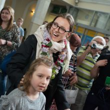 I. Zasimauskaitė grįžo į Lietuvą:  jos laukia plokštainis pas anytą