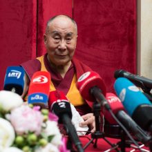 Dalai Lama sveikina Lietuvą su valstybės atkūrimo šimtmečiu