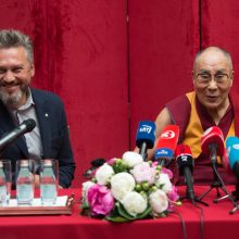 Dalai Lama sveikina Lietuvą su valstybės atkūrimo šimtmečiu