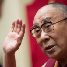 Dalai Lama sveikina Lietuvą su valstybės atkūrimo šimtmečiu