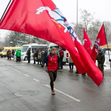 Laisvės gynėjai pagerbiami tradiciniu bėgimu „Gyvybės ir mirties keliu“