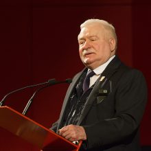 L. Walesa: Lietuvai ir Lenkijai lemta bendradarbiauti <span style=color:red;>(interviu)</span>