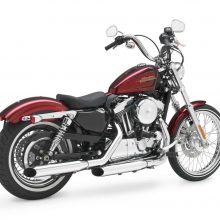 Motociklui „Harley-Davidson Sportster“ sukanka 60 metų