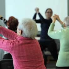 Su ponu Parkinsonu stengiasi sugyventi draugiškai