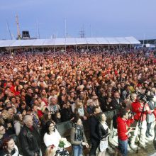 Masė: kulminacinę festivalio dieną Kruizinių laivų terminalas buvo susakimšas.