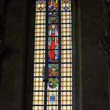Šv. Jurgio Kankinio bažnyčioje – naujas vitražas