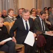 Apdovanotas prof. L. Mažylis turi naujų planų