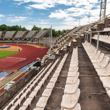 Teismo sprendimas stabdyti darbus stadione prieštarauja įstatymams?