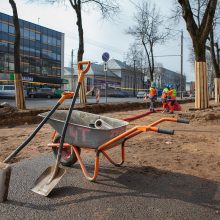 Prasidėjo svarbiausios Kauno gatvės rekonstrukcija: atsiras naujovių
