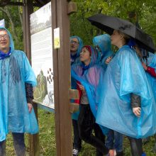 „Domino“ teatro vasaros sezono atidarymas: pliaupiant lietui, bet linksmai 