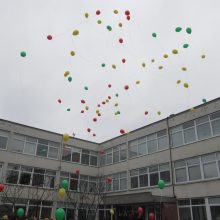 ,,Žiburio“ mokyklos liepsna Valstybės gimtadieniui