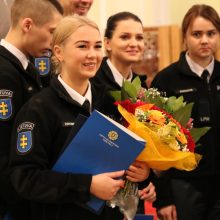 Lietuvos policijos mokyklą baigė dar viena kursantų laida