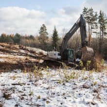 Vilniuje pradėta tiesti naujoji Santaros gatvė