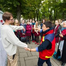 Jaunimas mokėsi pirmosios pagalbos gudrybių