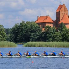 Po 10 metų pertraukos į Trakus sugrįžo irklavimo meistrų regata