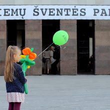 Prie bendro stalo susėdo šimtai kauniečių