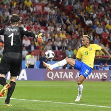 Pasaulio čempionatas: Brazilija nugalėjo Serbiją ir pateko į aštuntfinalį