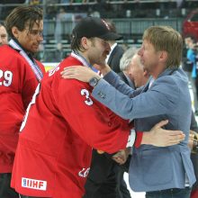 „Hockey Lietuva“ vadovas apie lietuvių triumfą: esame jau arti elito 