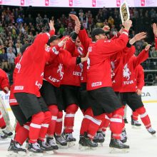 „Hockey Lietuva“ vadovas apie lietuvių triumfą: esame jau arti elito 