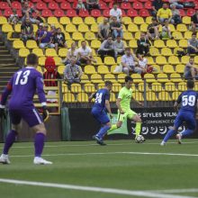 „Trakų“ futbolininkai sužaidė lygiosiomis su Kazachstano klubu