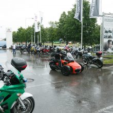 Mototurizmo sprinto startas