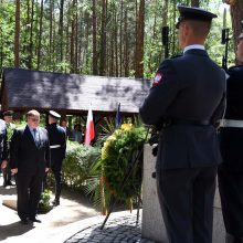 Lenkijoje paminėtos S. Dariaus ir S. Girėno skrydžio metinės