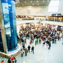 Šimtai vaikų Kaune varžėsi dėl baisiausio Helovino kostiumo