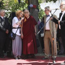 Dalai Lama sveikina Lietuvą su valstybės atkūrimo šimtmečiu