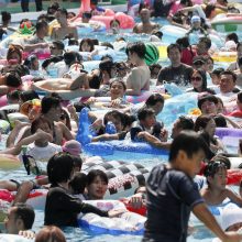 Rekordas: pirmą kartą oro temperatūra Tokijo prefektūroje viršijo 40 laipsnių