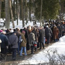 Į paskutinę kelionę palydėtas operos legenda V. Noreika