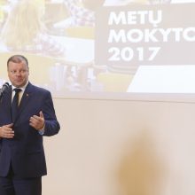 Metų mokytojams – padėkos ir solidžios premijos