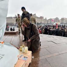 Kijevas mini Maidano aukų žūties metines