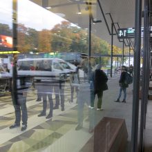Kauno autobusų stotyje – kilnus performansas