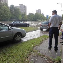 Audra, kainavusi šimtus tūkstančių eurų