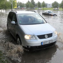 Audra, kainavusi šimtus tūkstančių eurų